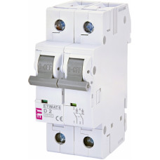 Авт. вимикач ETIMAT 6 2p D 2A (6kA)