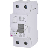 Диф. автоматичний вимикач KZS-2M C 25/0,03 тип A (10kA)