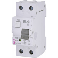 Диф. автоматичний вимикач KZS-2M C 40/0,01 тип A (10kA)