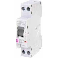 Диф. автоматичний вимикач KZS-1M UNI C 10/0,03 тип A (6kA) (універс. підключення)