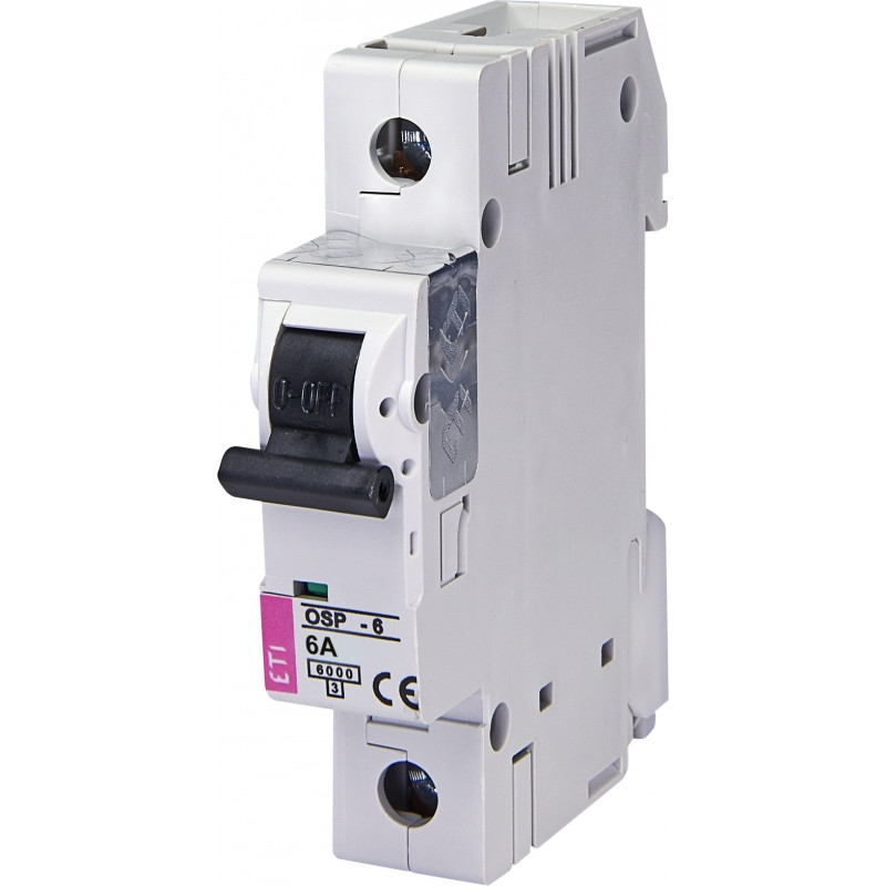 Обмежувач струму OSP-6 6A 1p (6kA)