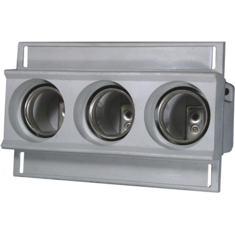 Тримач запобіжника EZN 25/3+ZP 3p (DII, Е27)