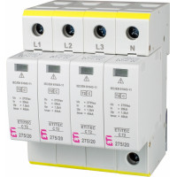 Обмежувач перенапруги ETITEC C T2 275/20 (4+0) 4p, RC