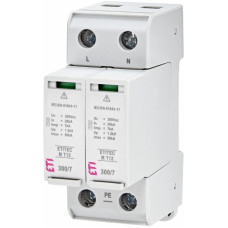 Обмежувач перенапруги ETITEC M T12 300/7 (2+0, 2p, TNC-S)
