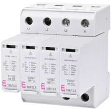 Обмежувач перенапруги ETITEC SM T12 300/12,5 (4+0, 4p, TNC-S) RC