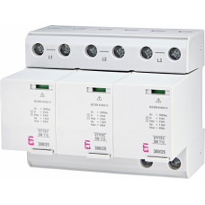 Обмежувач перенапруги ETITEC SM T12 300/25 (3+0, 6p, TNC) RC