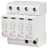 Обмежувач перенапруги ETITEC ML T123 300/12,5 (4+0, 4p, TNC-S)