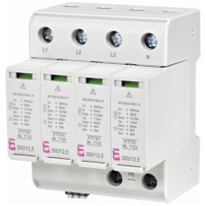 Обмежувач перенапруги ETITEC ML T123 300/12,5 (4+0, 4p, TNC-S) RC