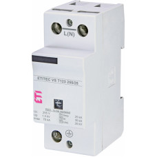 Обмежувач перенапруги ETITEC VS T123 255/25 (1+0) RC