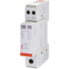 Обмежувач перенапруги ETITEC V 2T2 255/20 (1+1)