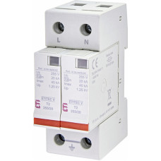 Обмежувач перенапруги ETITEC V T2 255/20 (1+1)
