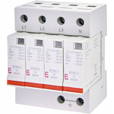 Обмежувач перенапруги ETITEC V T2 255/20 (4+0) RC