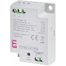 Обмежувач перенапруги ETITEC LC1 IP20