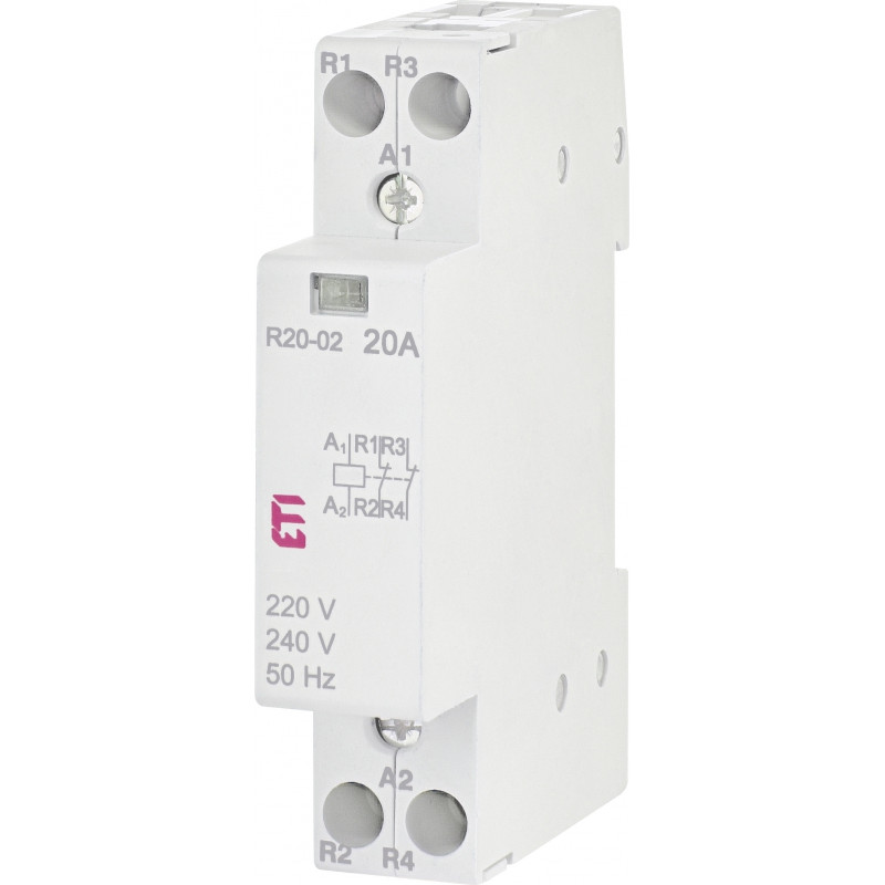 Контактор модульний R 20-02 230V