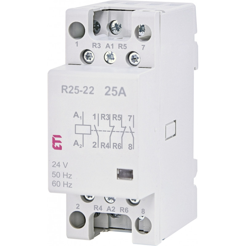 Контактор модульний R 25-22 24V