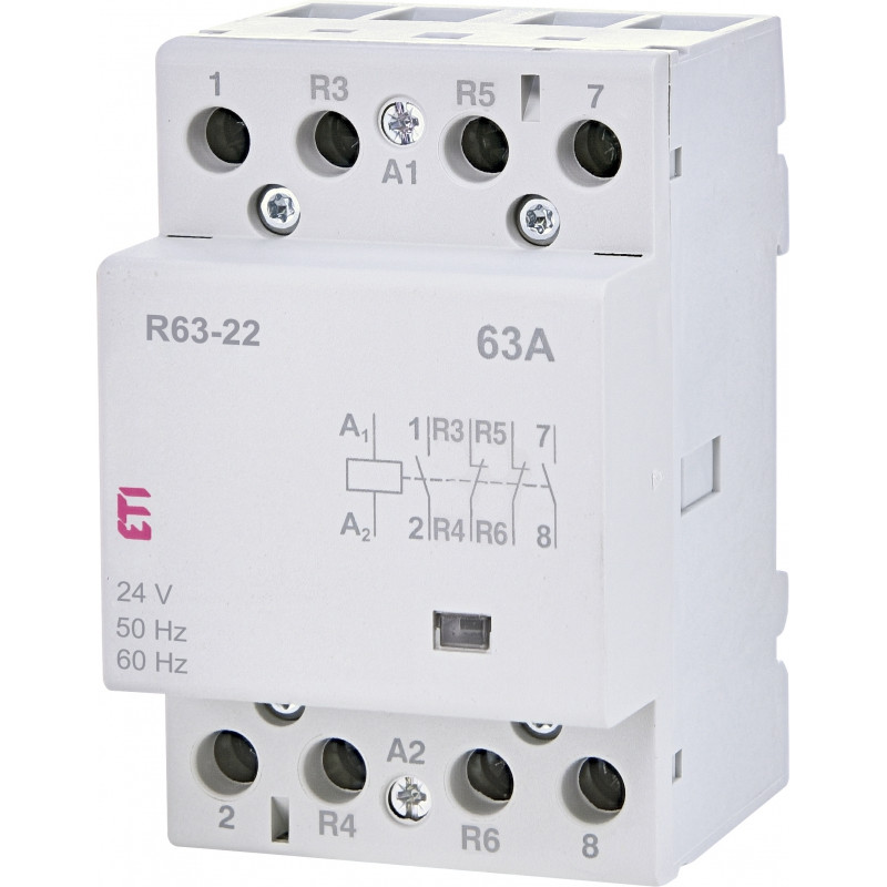 Контактор модульний R 63-22 24V