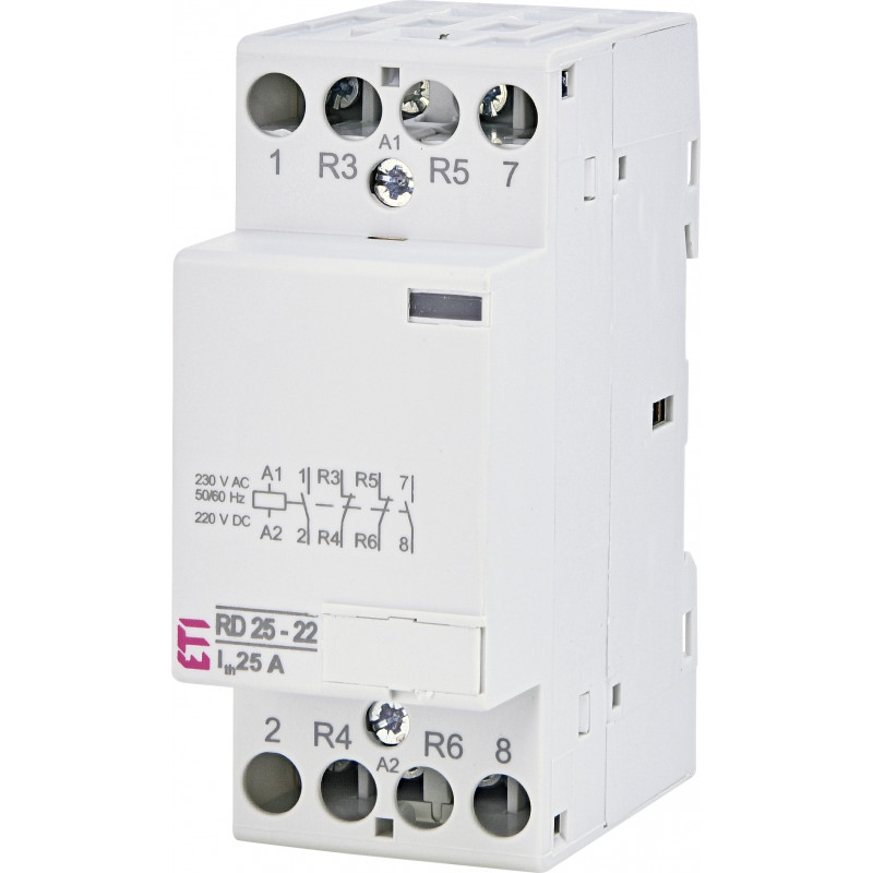 Контактор модульний RD 25-22 230V AC/DC