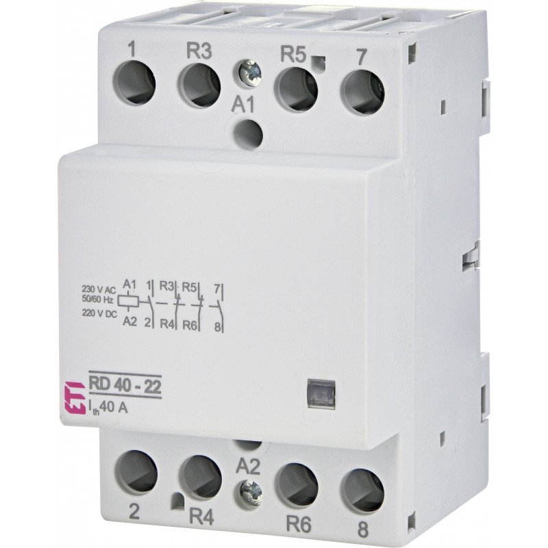 Контактор модульний RD 40-22 230V AC/DC