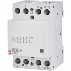 Контактор модульний RD 63-40 24V AC/DC