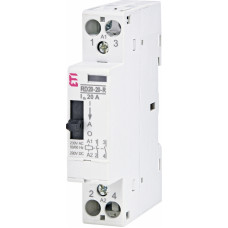 Контактор модульний RD-R 20-20 230V AC/DC (ручн.керув.)