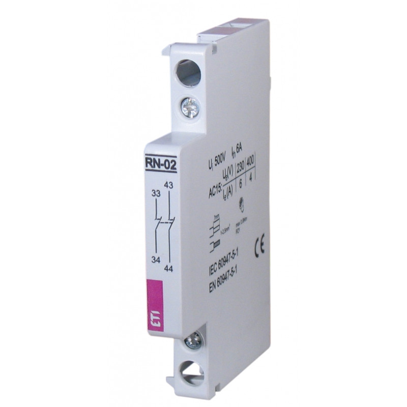 Блок-контакт RN 02 для RA-RD (2NC)