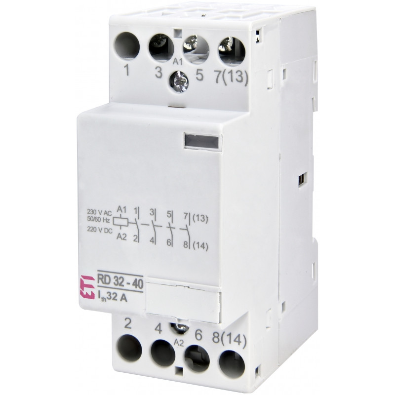 Контактор модульний RD 32-40 230V AC/DC
