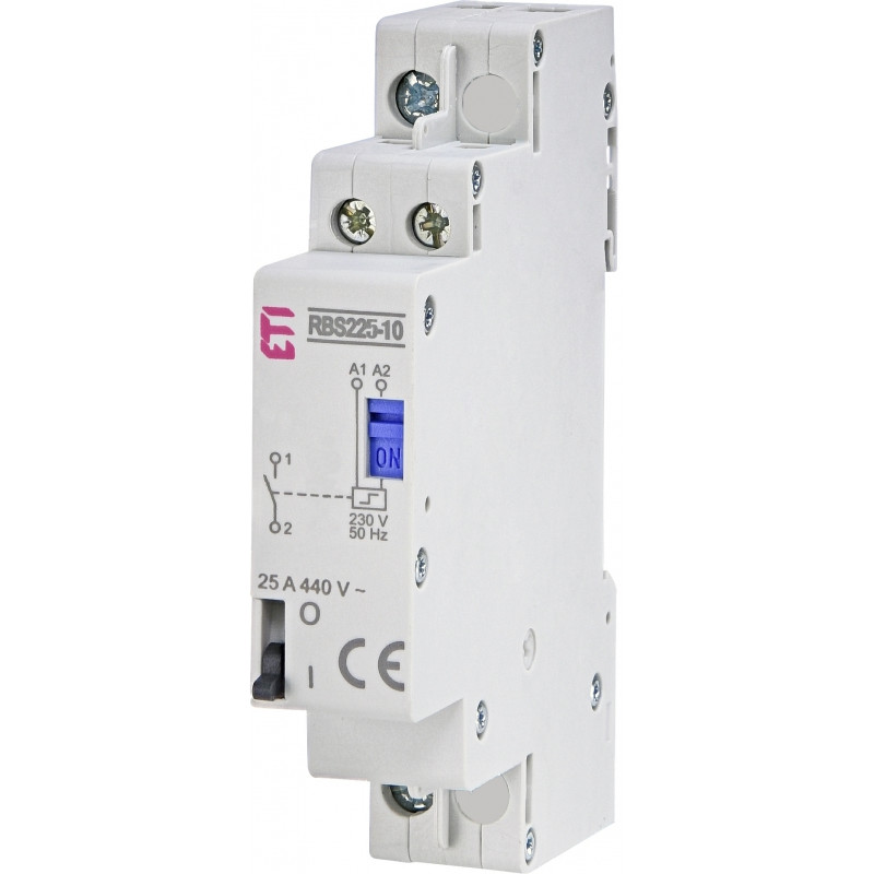 Контактор імпульсний RВS 225-10 230V AC (25A, 1NO)