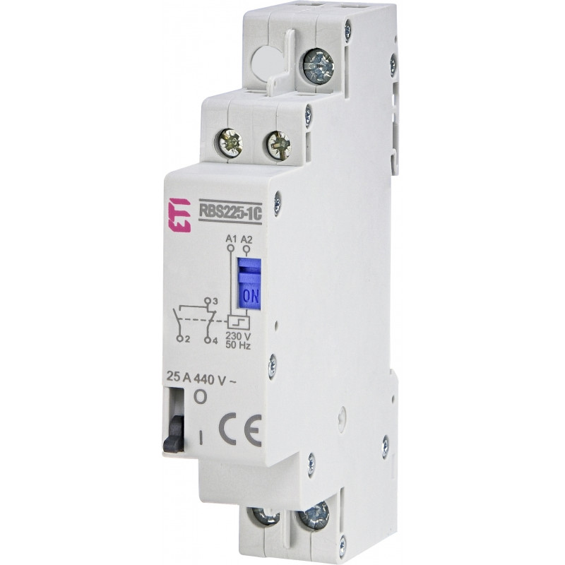 Контактор імпульсний RВS 225-1C 230V AC (25A, 1CO)