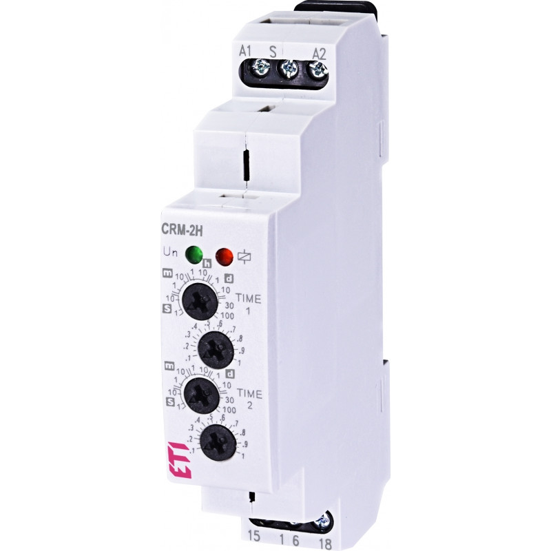 Імпульсне реле CRM-2H UNI 12-240V AC/DC