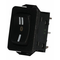 Вимикач+кнопка із середнім положенням USS-04 10A