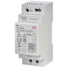 Блок живлення PS-30-24 (Вхід: 100-250V AC; Вихід: 24V DC/30W/1,25A)