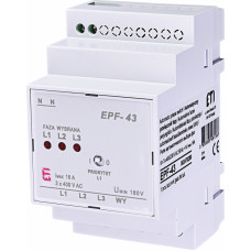 Реле автоматичного вибору фаз EPF-43 230/400V (180V AC)