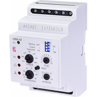 Реле контролю напруги HRN-43 400V AC (3F, 2x16A_AC1) без нейтралі