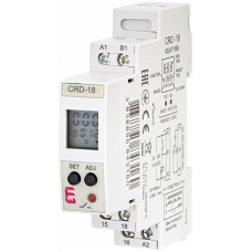 Багатофункціональне цифрове реле часу CRD-18 (24-240V AC/DC, 1x8A_AC1)