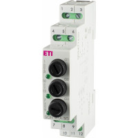 Трифазний індикатор наявності напруги з захистом SON WTA-3G (5x20мм, Imax.=6,3А, 3х зелений LED)