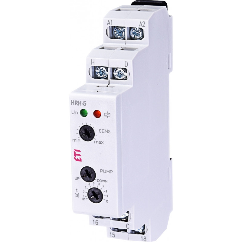Реле контролю рівня рідини HRH-5 UNI 24..240V AC/DC (1x8A_AC1)