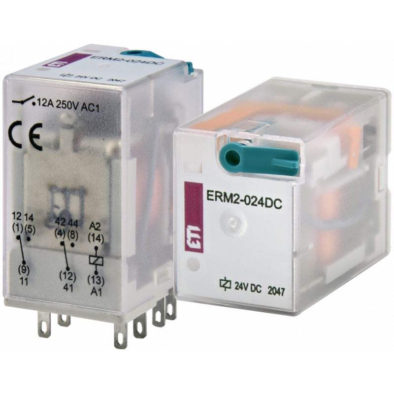 Реле електромеханічне ERM2-024DC 2p