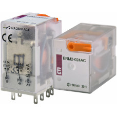 Реле електромеханічне ERM2-024AC 2p