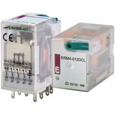 Реле електромеханічне ERM4-012DCL 4p