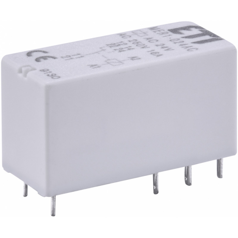 Реле електромеханічне MER1-024AC (1x16A 250VAC)