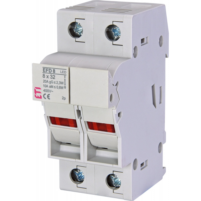 Роз'єднувач EFD 8 2P LED 20A 400V AC