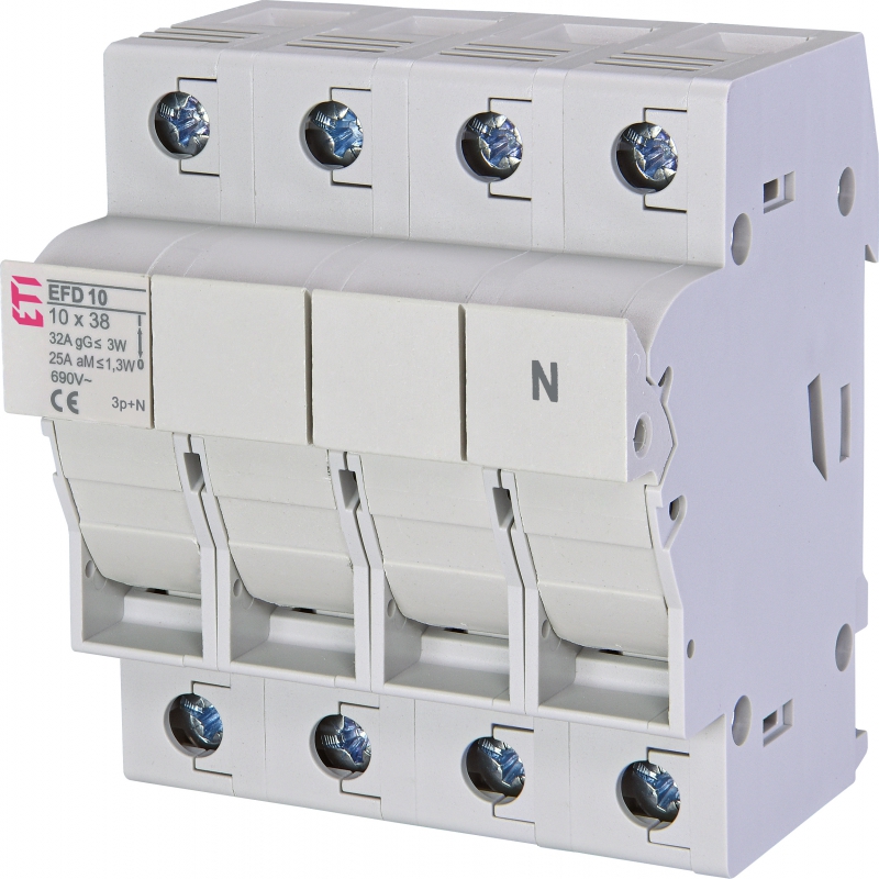 Роз'єднувач EFD 10 3P+N 32A 690V AC