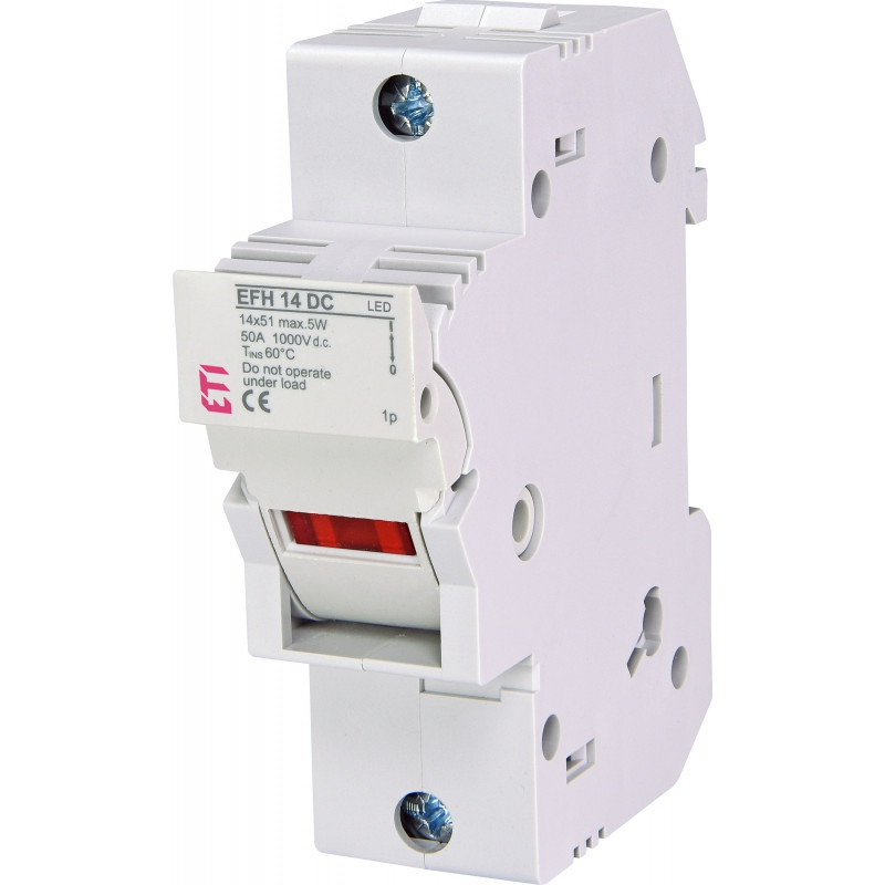Тримач EFH 14 1P LED 50A 1000V DC