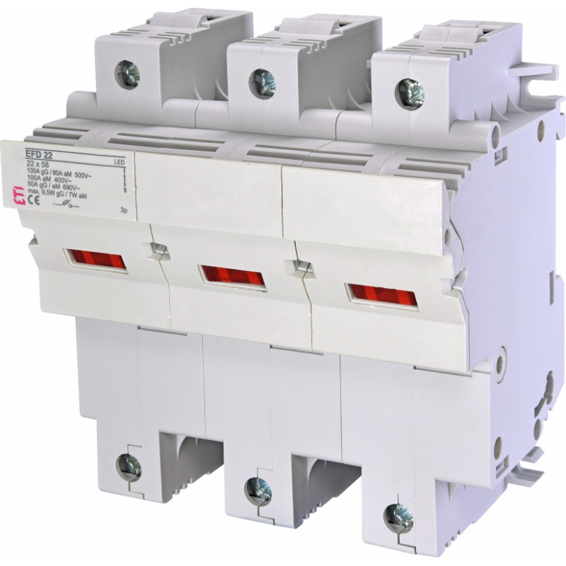 Роз'єднувач EFD 22 3P LED 100A 690V AC
