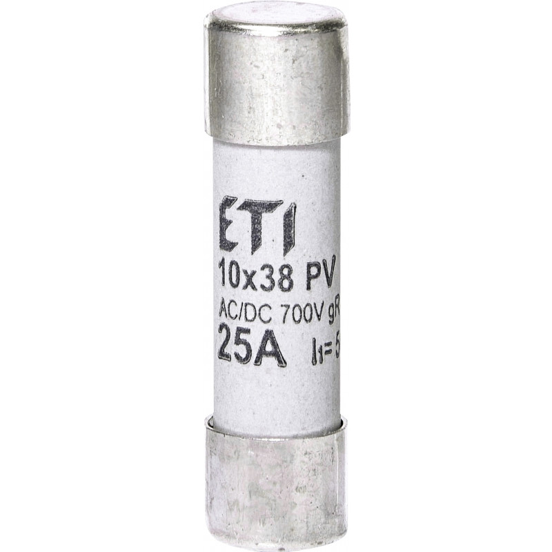 Запобіжник CH 10x38 gR 25A 700V (50kA AC)