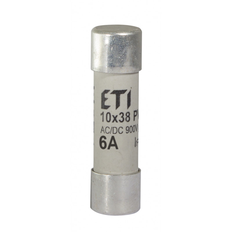 Запобіжник CH 10x38 gR 6A 900V (50kA AC)