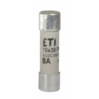 Запобіжник CH 10x38 gR 8A 900V (50kA AC)