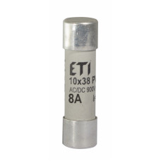 Запобіжник CH 10x38 gR 8A 900V (50kA AC)