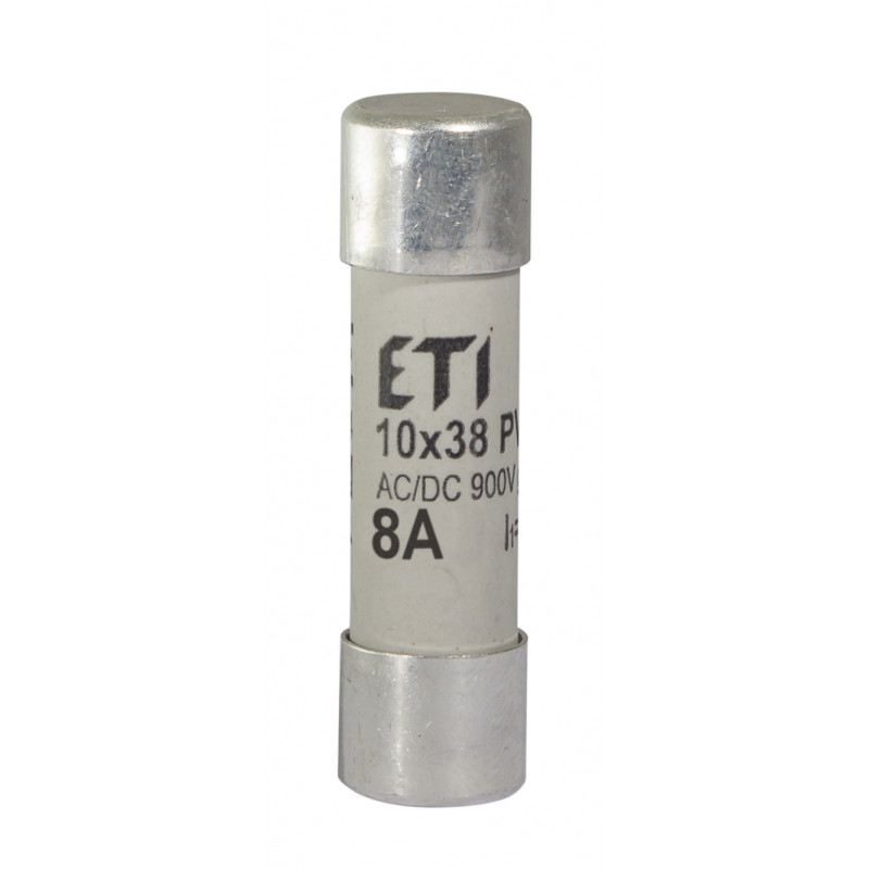 Запобіжник CH 10x38 gR 8A 900V (50kA AC)