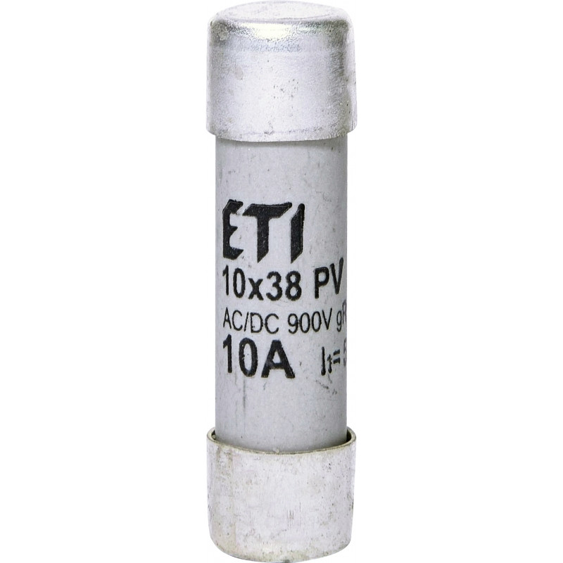 Запобіжник CH 10x38 gR 10A 900V (50kA AC)